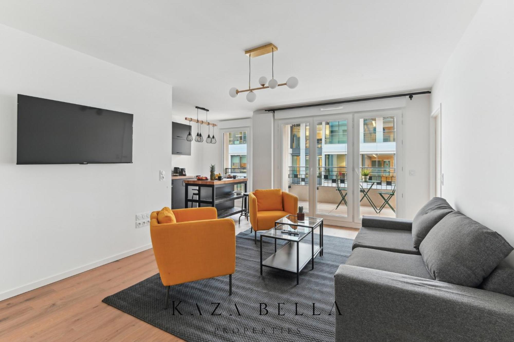 Kaza Bella - Saint Ouen Beautiful Apartment ภายนอก รูปภาพ